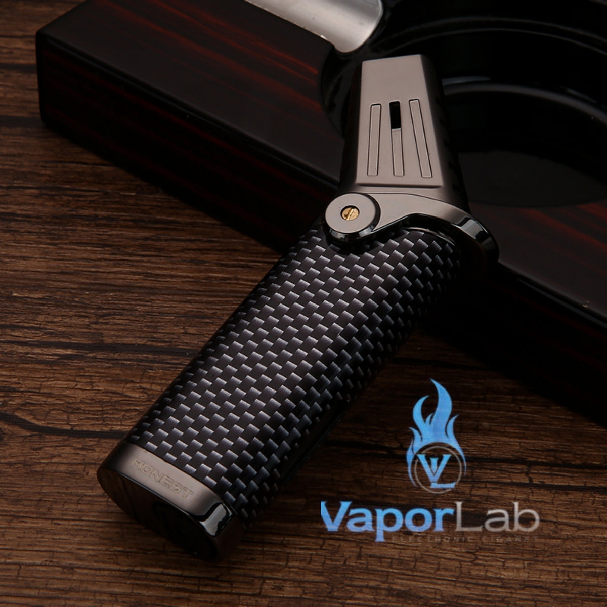korek api bara las HONEST triple jet flame torch refillable gas cigar lighter with giftbox ada indikator gas