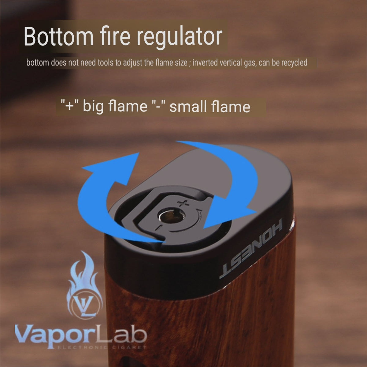 korek api bara las HONEST triple jet flame torch refillable gas cigar lighter with giftbox ada indikator gas