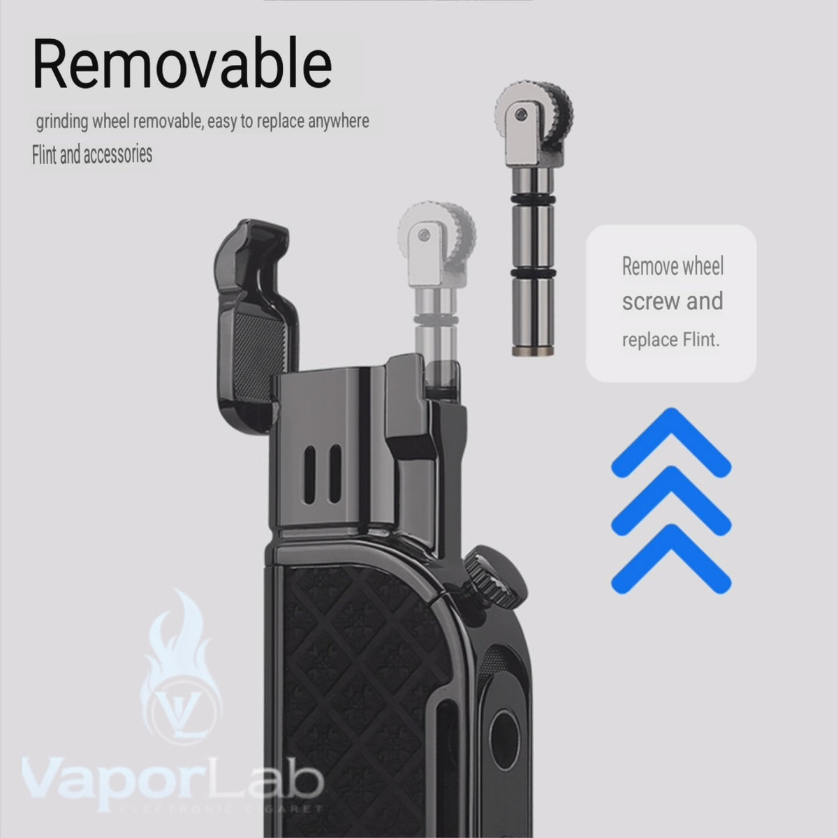 korek api cerutu 2in1 bisa menyala bara las atau api lilin HONEST jet flame gas lighter with gift box ada indikator gas dan cigar hole puncher