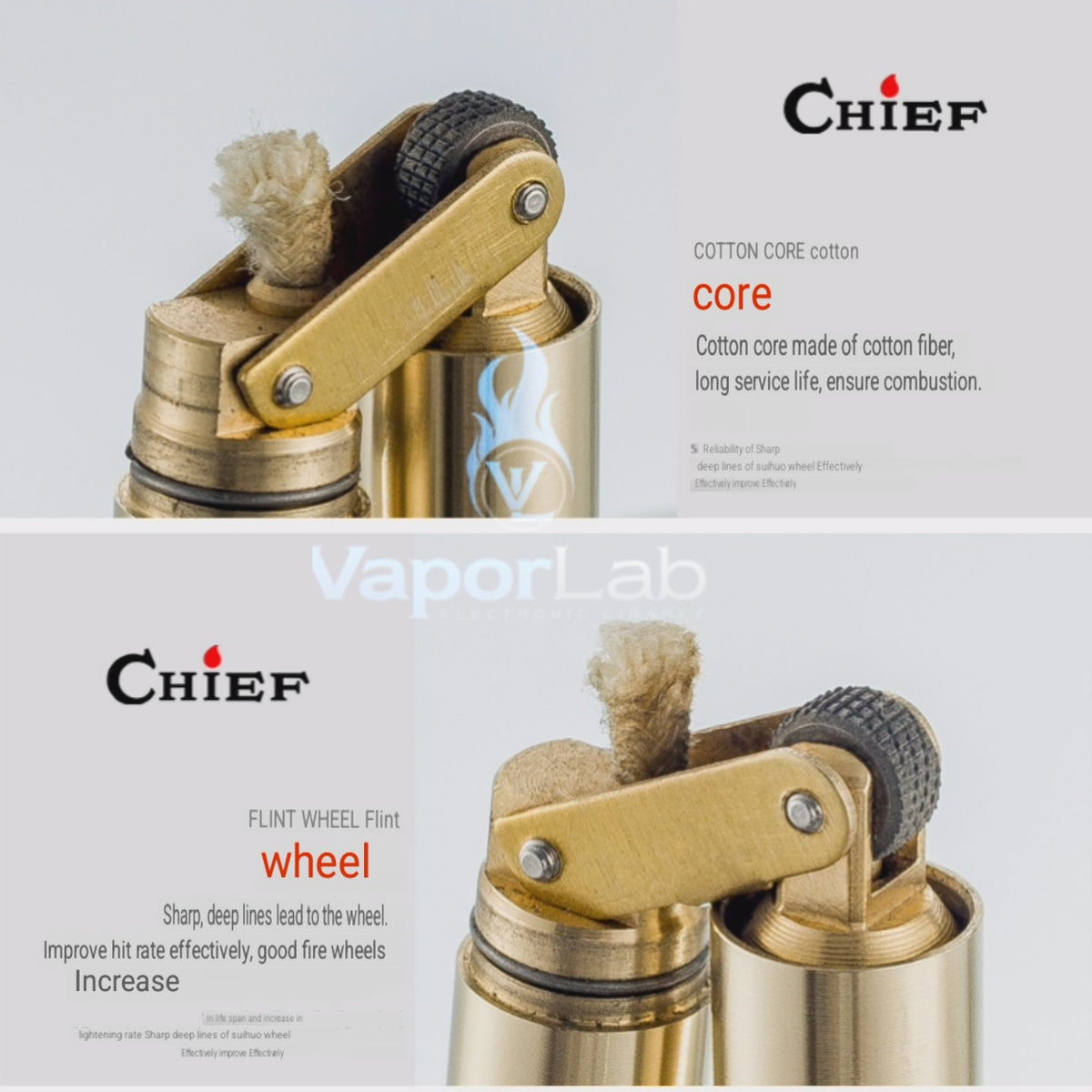 korek api sumbu minyak vintage original CHIEF copper oil nunchaku lighter ukuran slim mini seukuran batang rokok