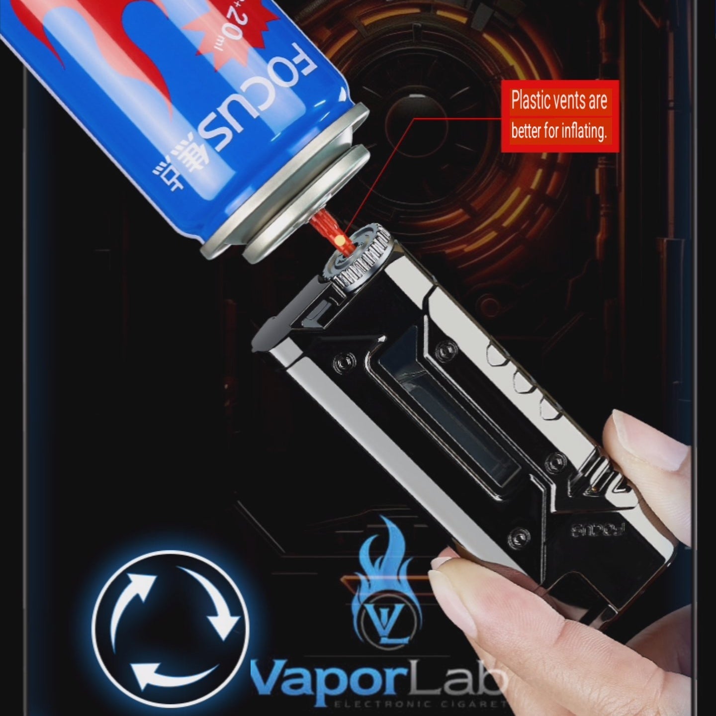 korek api bara las FOCUS with cool LED modern jet torch windproof metal lighter unik cyberpunk visible transparant gas indikator