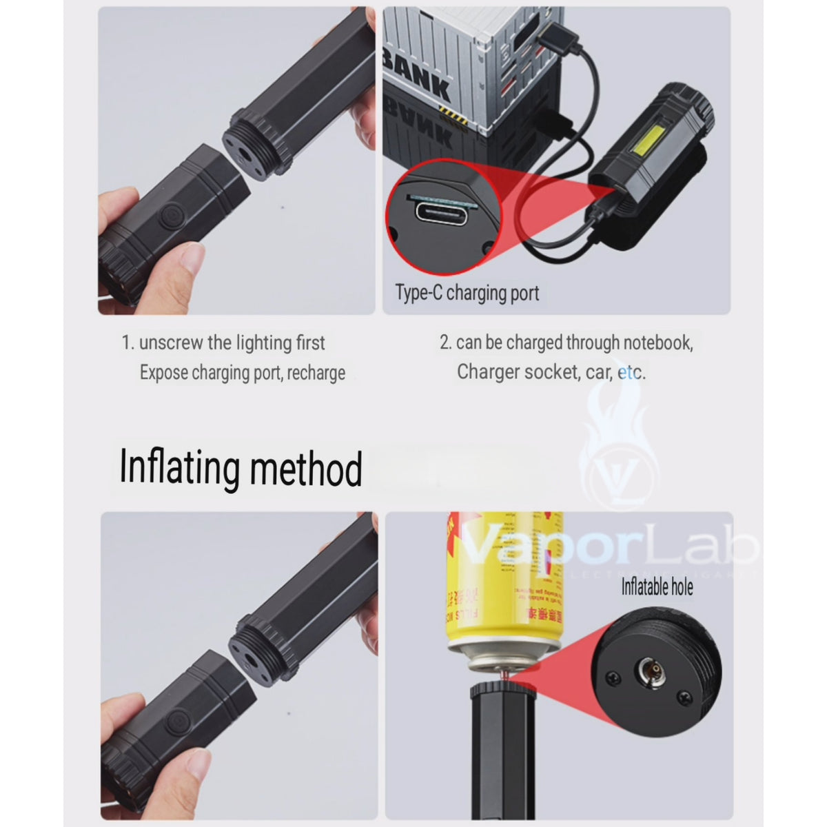 korek api plus senter led obor bara las model light saber powerful jet torch high power welding outdoor bbq refillable gas lighter with rechargeable usb flashlight 3140
