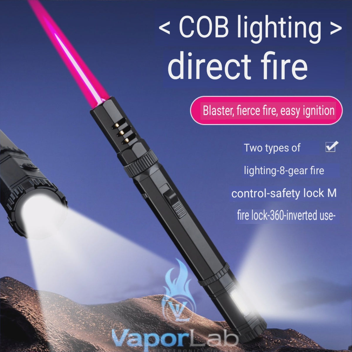 korek api plus senter led obor bara las model light saber powerful jet torch high power welding outdoor bbq refillable gas lighter with rechargeable usb flashlight 3140