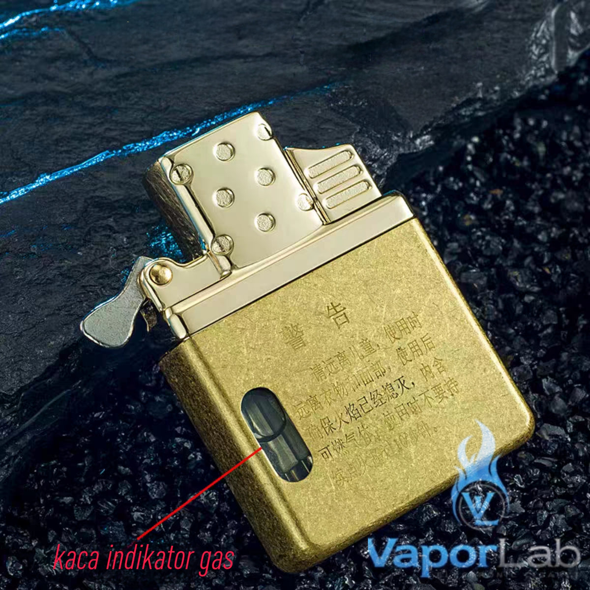 insert dalaman merk zorro original dengan korek api bara las untuk pengganti korek api model sipo replacement insert with refillable gas jet torch lighter