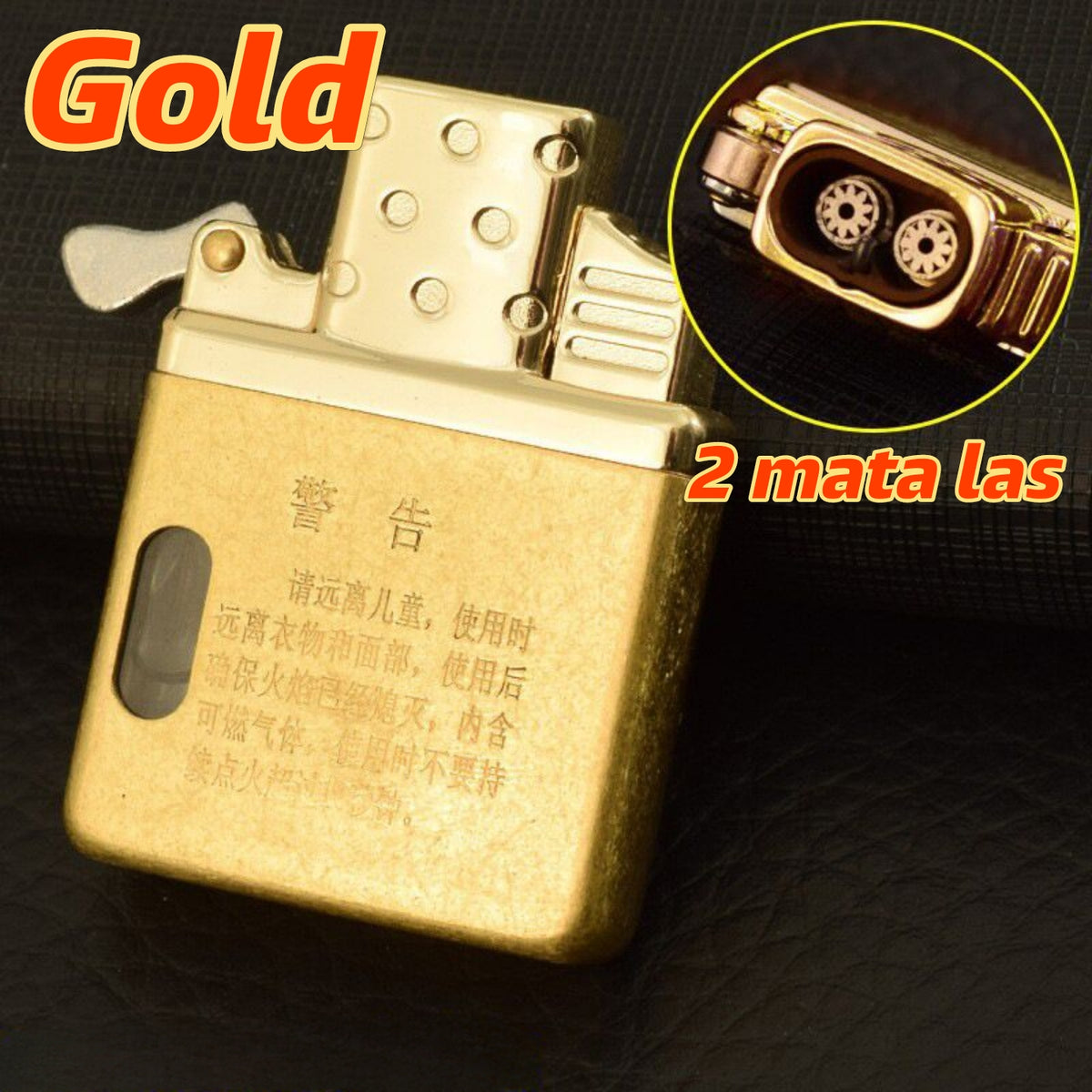 insert dalaman merk zorro original dengan korek api bara las untuk pengganti korek api model sipo replacement insert with refillable gas jet torch lighter