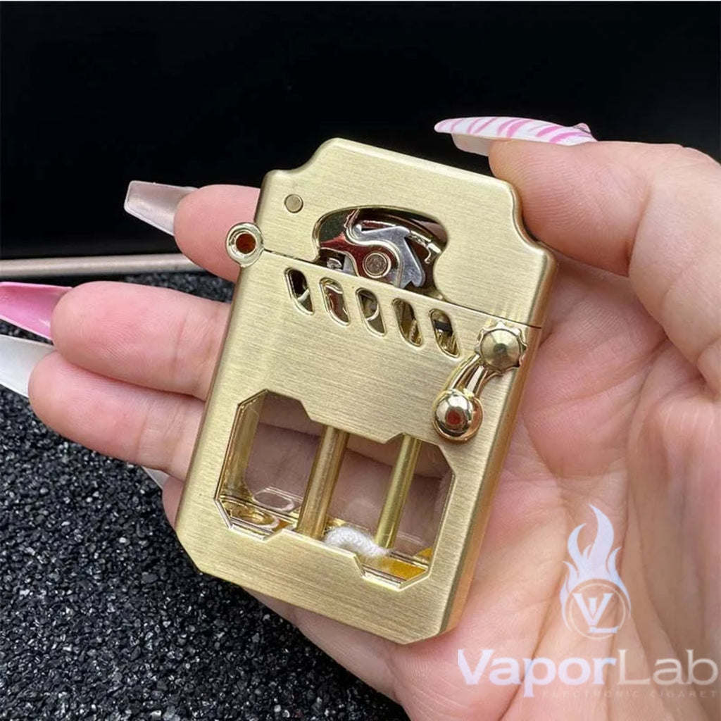korek api zorro 786 pakai sumbu minyak classic vintage retro oil kerosene lighter with giftbox and transparant glass tank