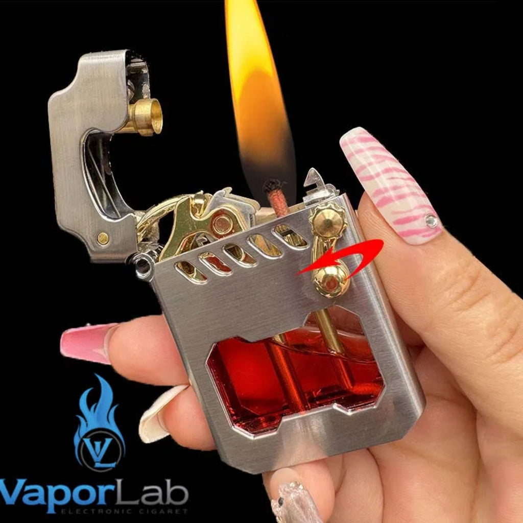 korek api zorro 786 pakai sumbu minyak classic vintage retro oil kerosene lighter with giftbox and transparant glass tank