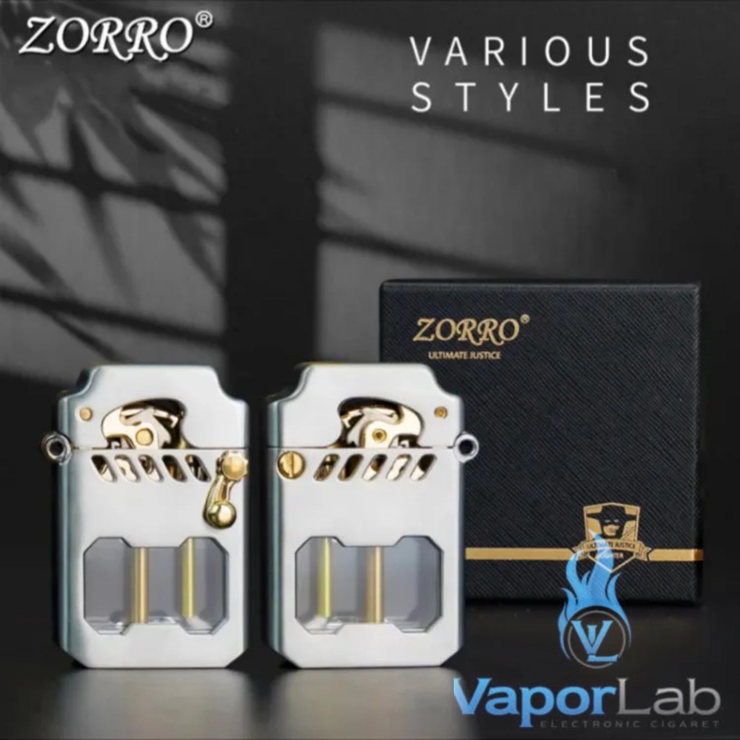 korek api zorro 786 pakai sumbu minyak classic vintage retro oil kerosene lighter with giftbox and transparant glass tank