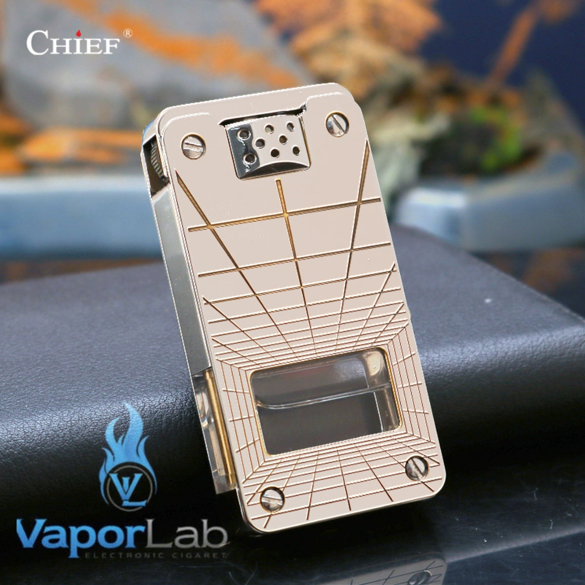 korek api sumbu minyak premium vintage oil kerosene metal lighter CHIEF 705 windproof with giftbox