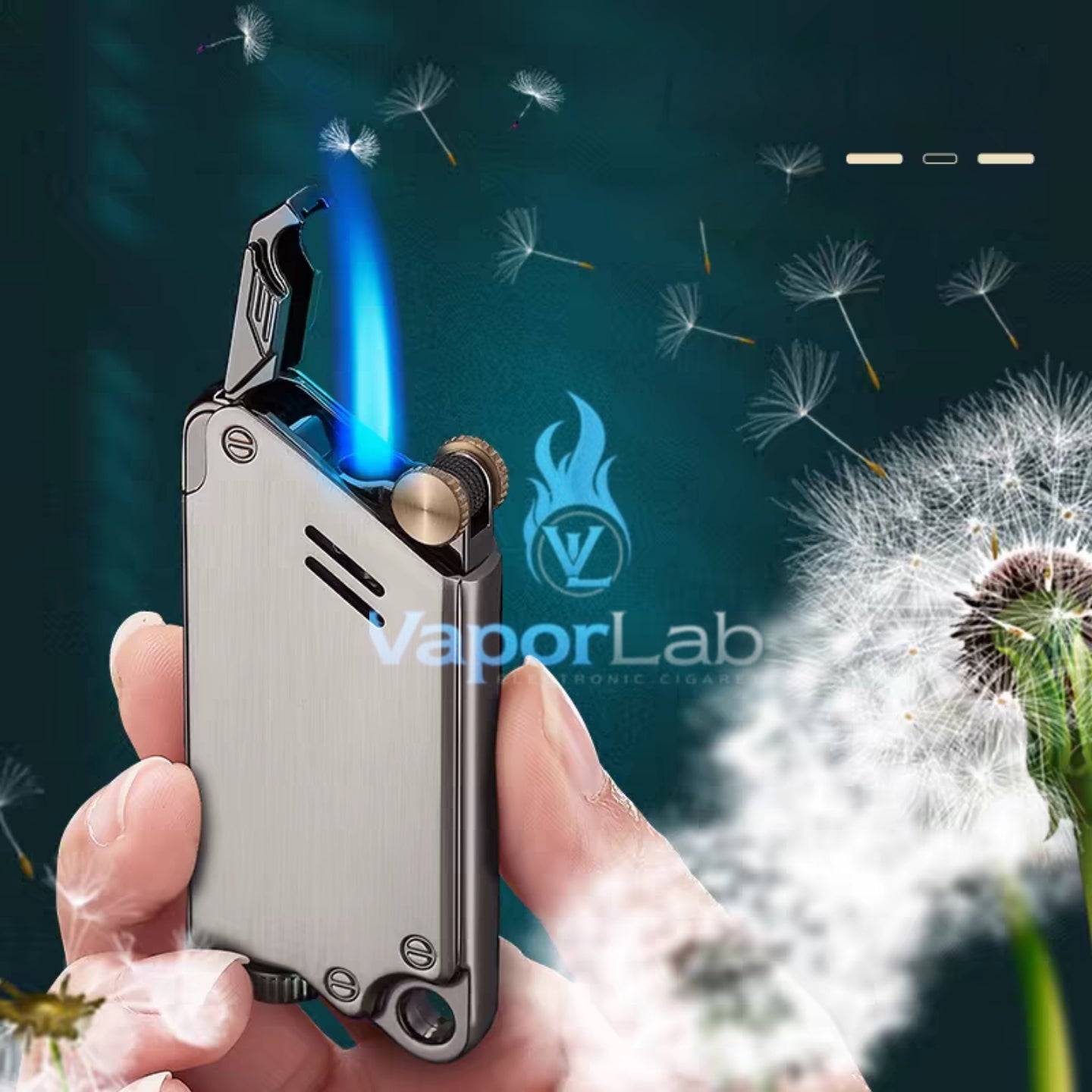 korek api roda bara las FOCUS modern jet torch metal refillable gas lighter unik cyberpunk slim with gift box