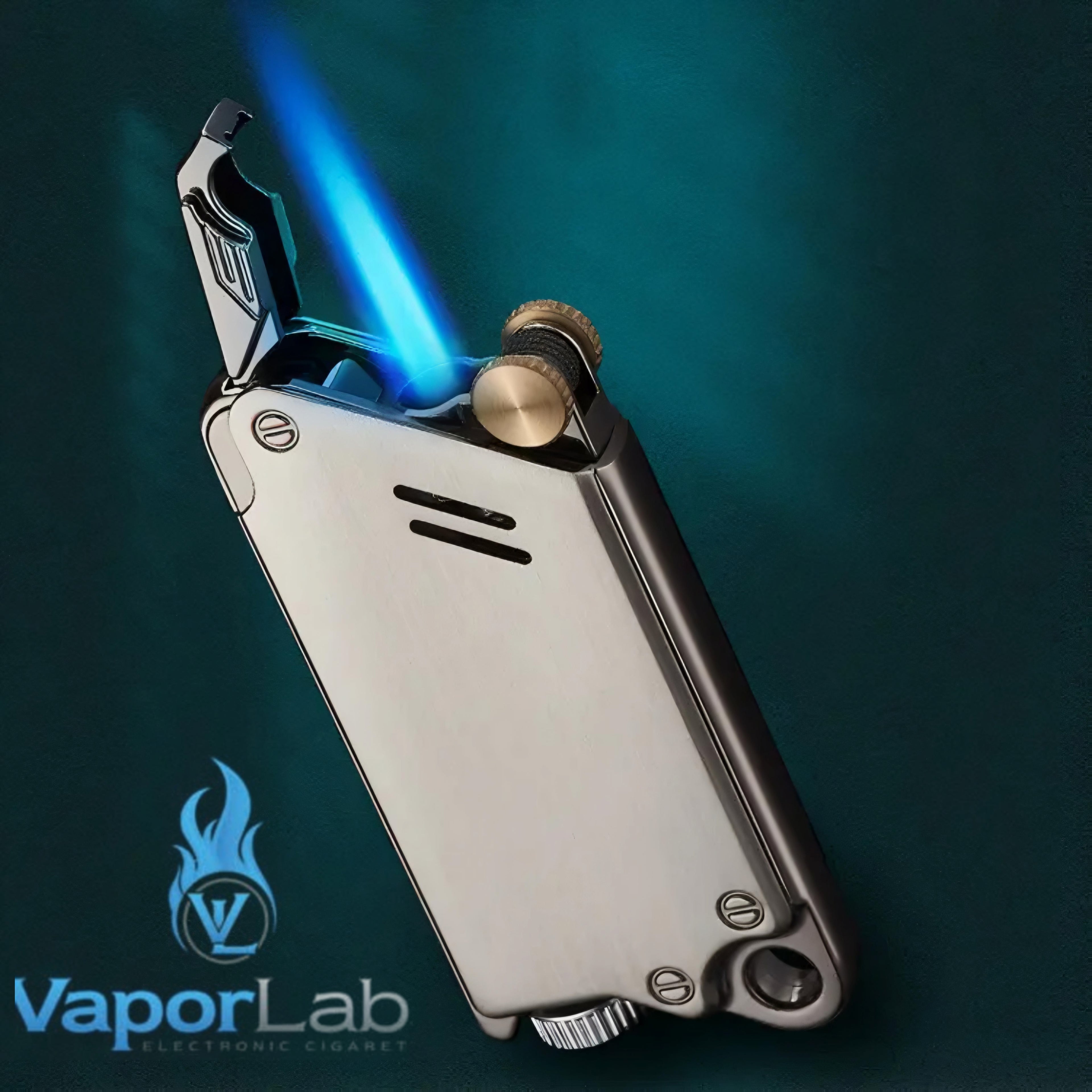 korek api roda bara las FOCUS modern jet torch metal refillable gas lighter unik cyberpunk slim with gift box