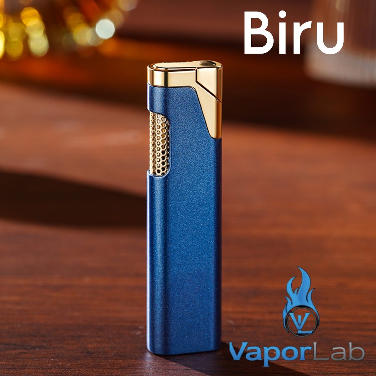 korek api pemantik bara merah slim mini design mewah elegant refillable gas red torch lighter windproof