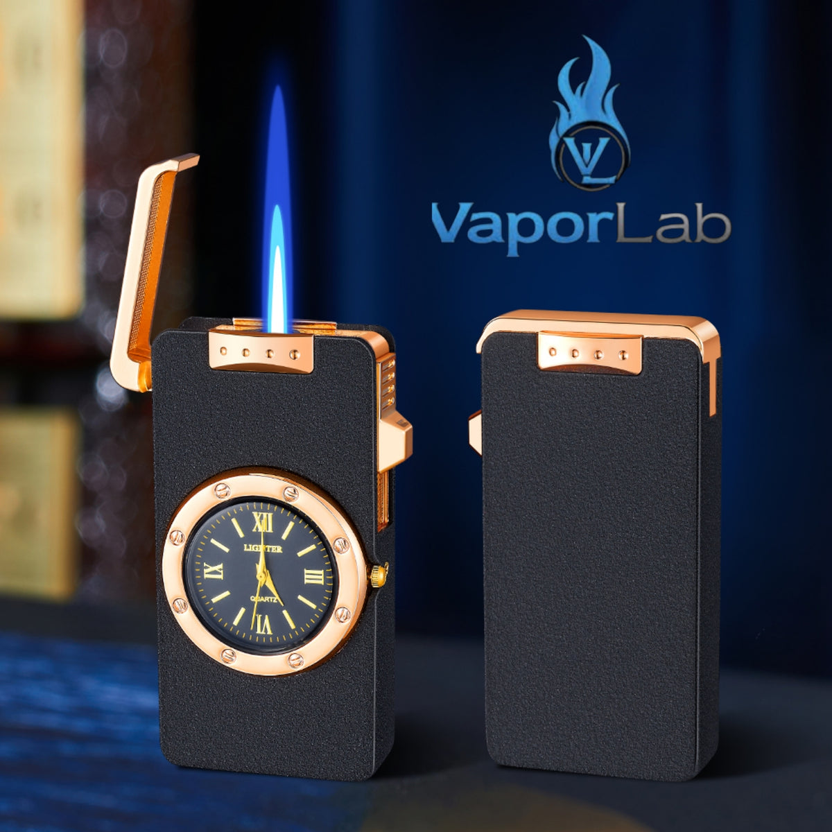 korek api isi gas bara las model jam classic jet torch watch refillable gas lighter with gift box elegant