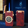 korek api isi gas bara las model jam classic jet torch watch refillable gas lighter with gift box elegant