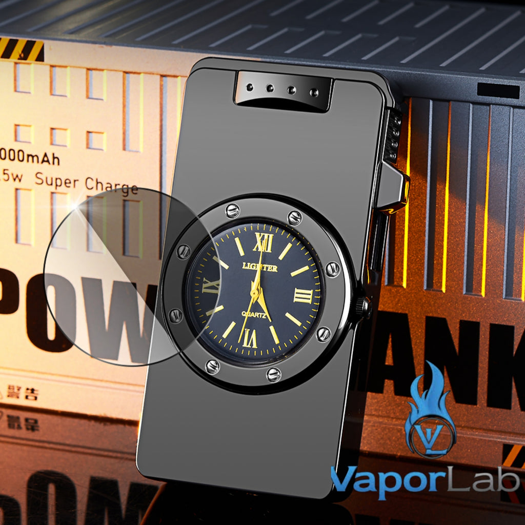 korek api isi gas bara las model jam classic jet torch watch refillable gas lighter with gift box elegant
