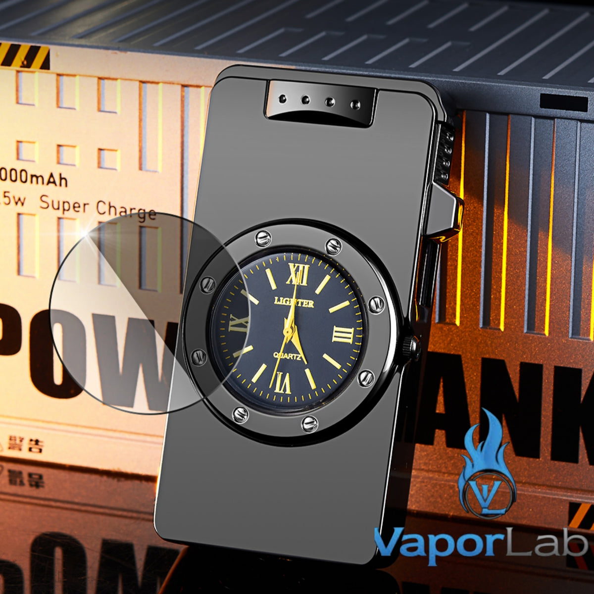 korek api isi gas bara las model jam classic jet torch watch refillable gas lighter with gift box elegant