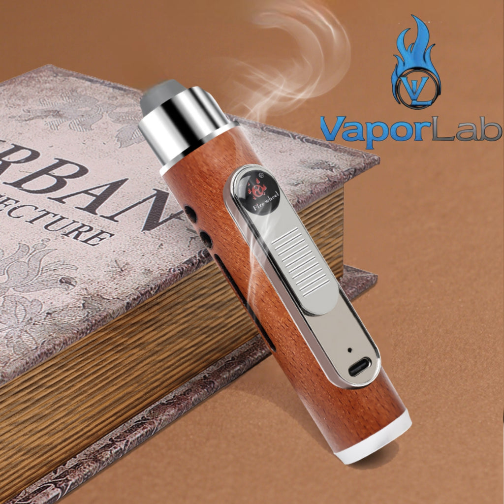 asbak rokok portable holder plus korek api elektrik usb charger lighter handheld ashtray cigarette holder bisa cuci ulang model kayu elegant 3438