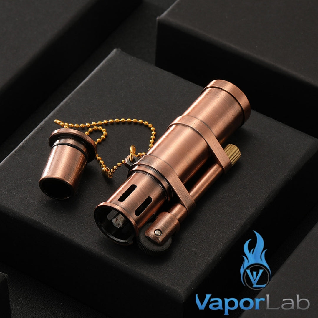 korek api minyak sumbu roda classic vintage oil kerosene retro lighter model lighthouse mercusuar