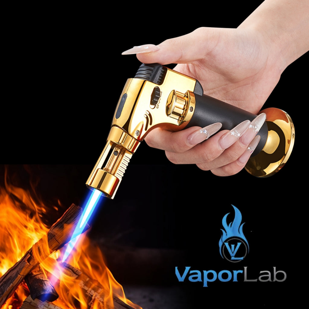 korek api bara las biru jet torch gas lighter bisa di lock cocok untuk cigar bbq masak light welding