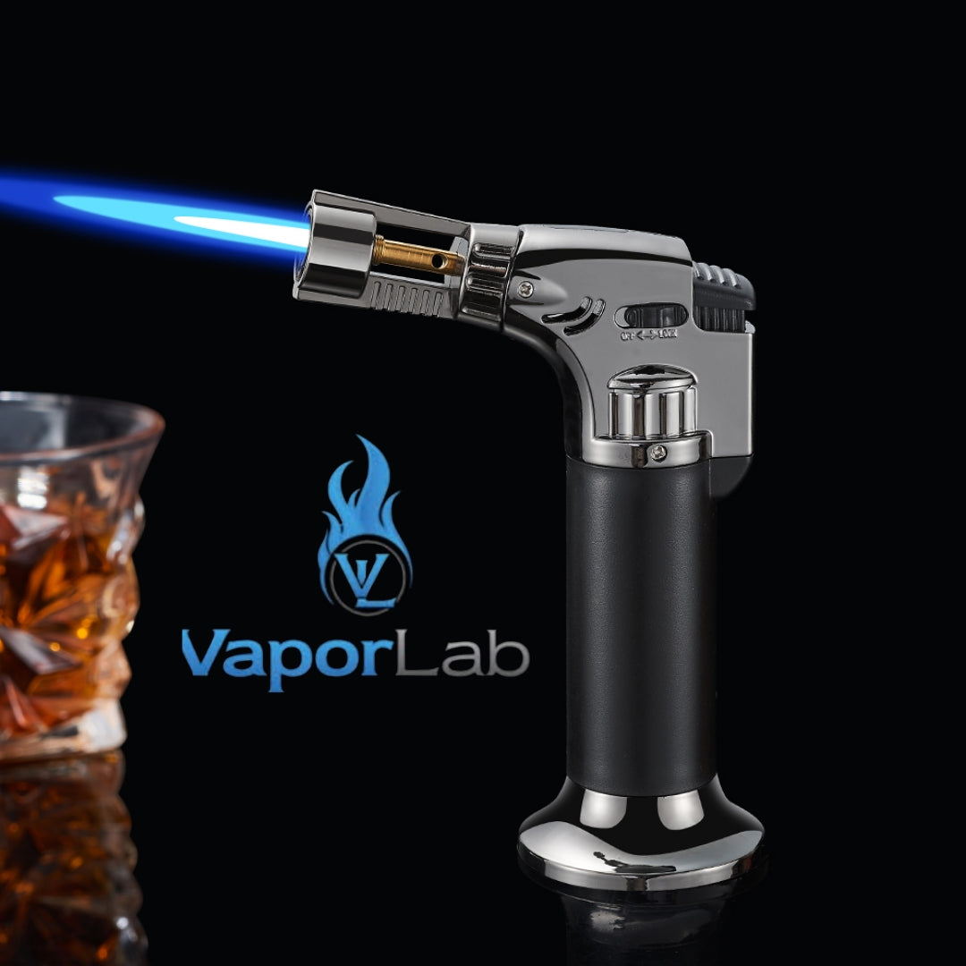 korek api bara las biru jet torch gas lighter bisa di lock cocok untuk cigar bbq masak light welding
