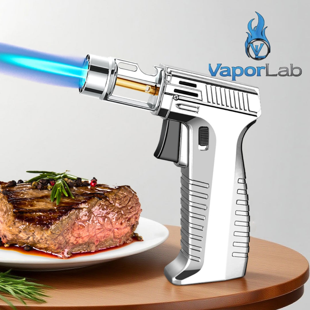 korek api bara las biru kencang dengan bukaan botol powerful jet torch gas lighter bisa di lock PN-602 for cooking bbq cigar