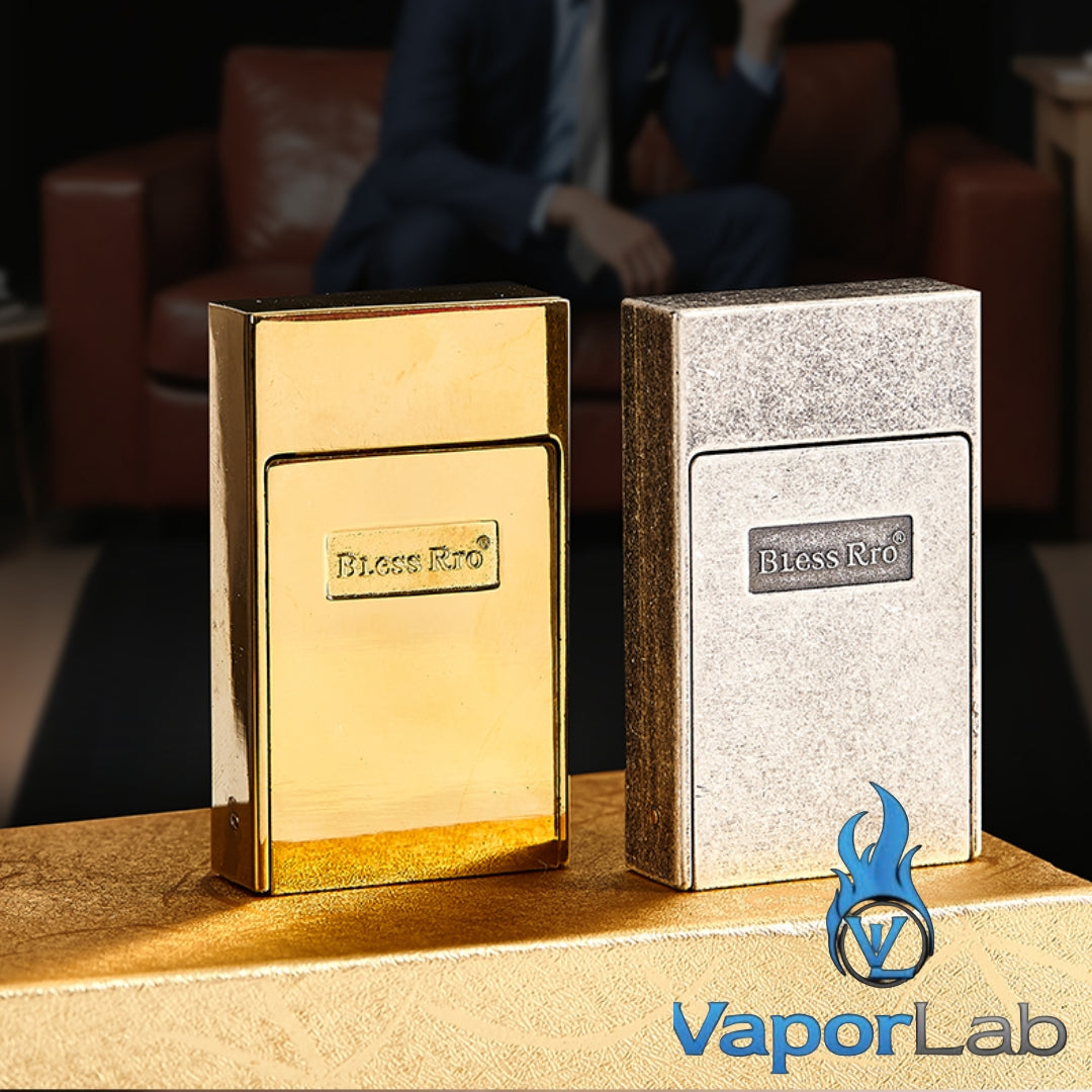 korek api minyak sumbu roda classic vintage oil kerosene retro lighter Blessrro persegi