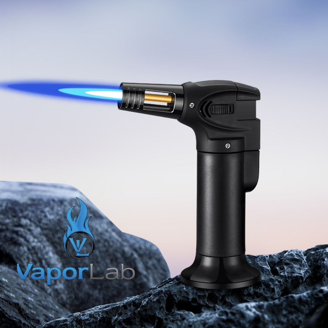 korek api bara las biru jet torch gas lighter bisa di lock cocok untuk cigar bbq masak light welding