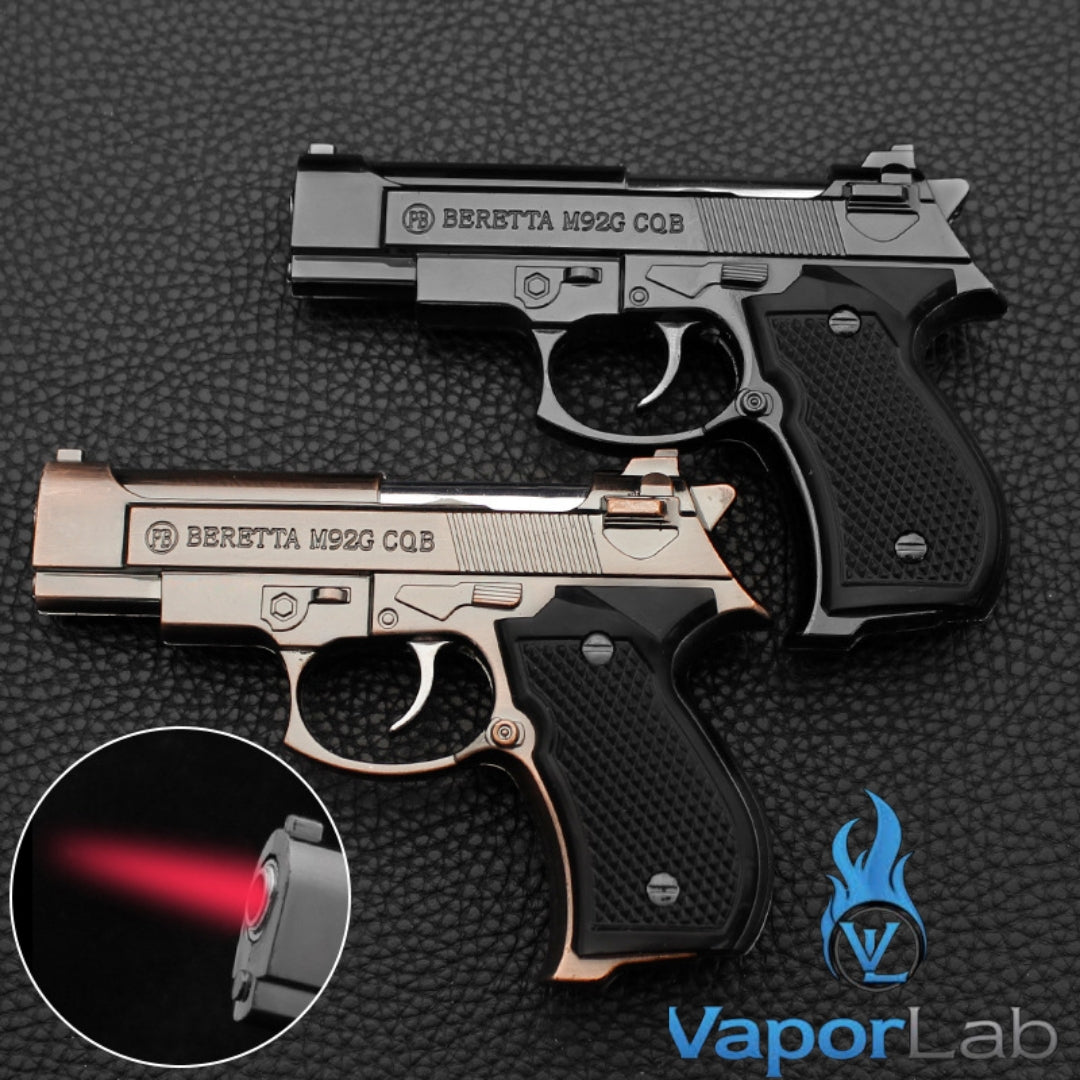 korek api gas bara model pistol mini gun tactical refillable gas lighter windproof