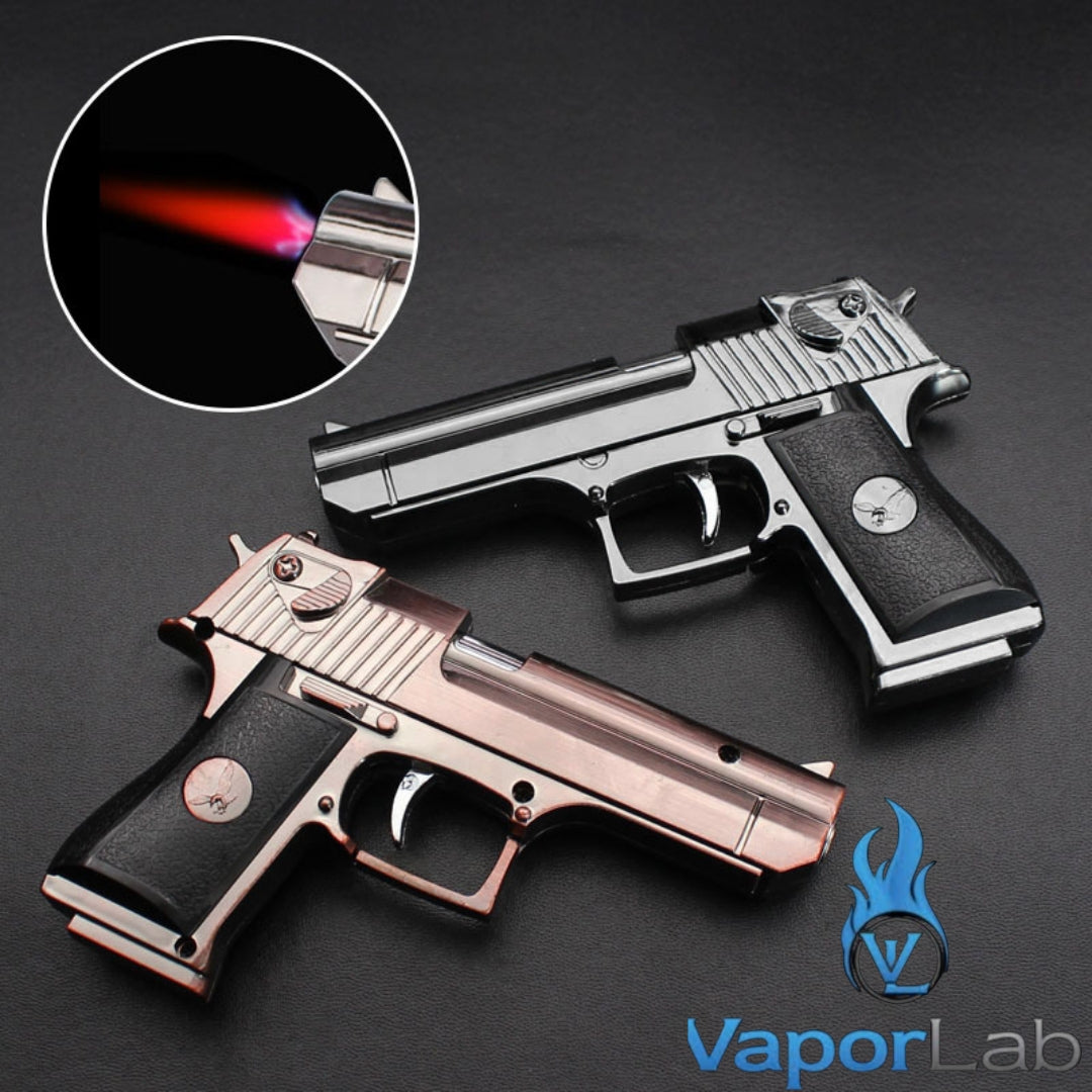 korek api gas bara model pistol mini gun tactical refillable gas lighter windproof