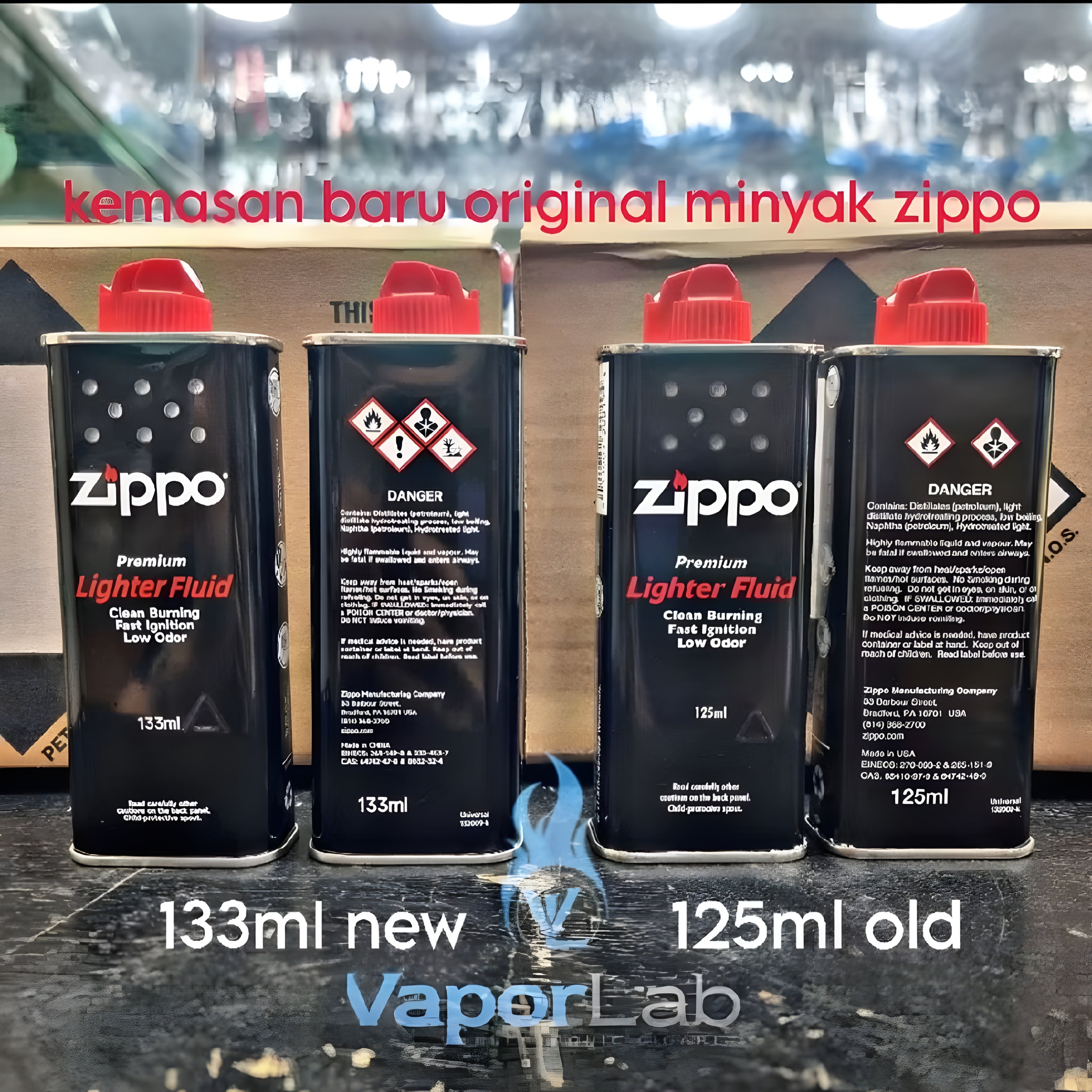 Refill Cairan isi ulang minyak zippo original 133ml dan 355ml authentic genuine zippo oil for oil cotton classic lighter