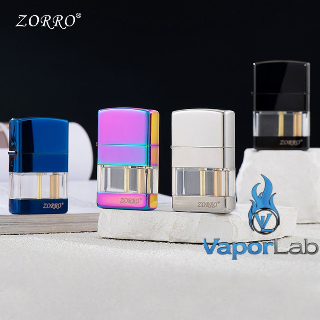 korek api zorro 690 original ada denting body transparant pakai minyak sumbu kapas vintage oil classic lighter