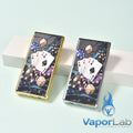 korek api besi slim design pemantik roda api gas mudah diisi ulang motif kartu poker card 3849 refillable gas lighter