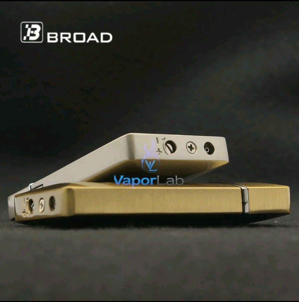 mancis korek api bara merah isi ulang gas BROAD jet torch refillable gas metal lighter BD226 dengan indikator kaca