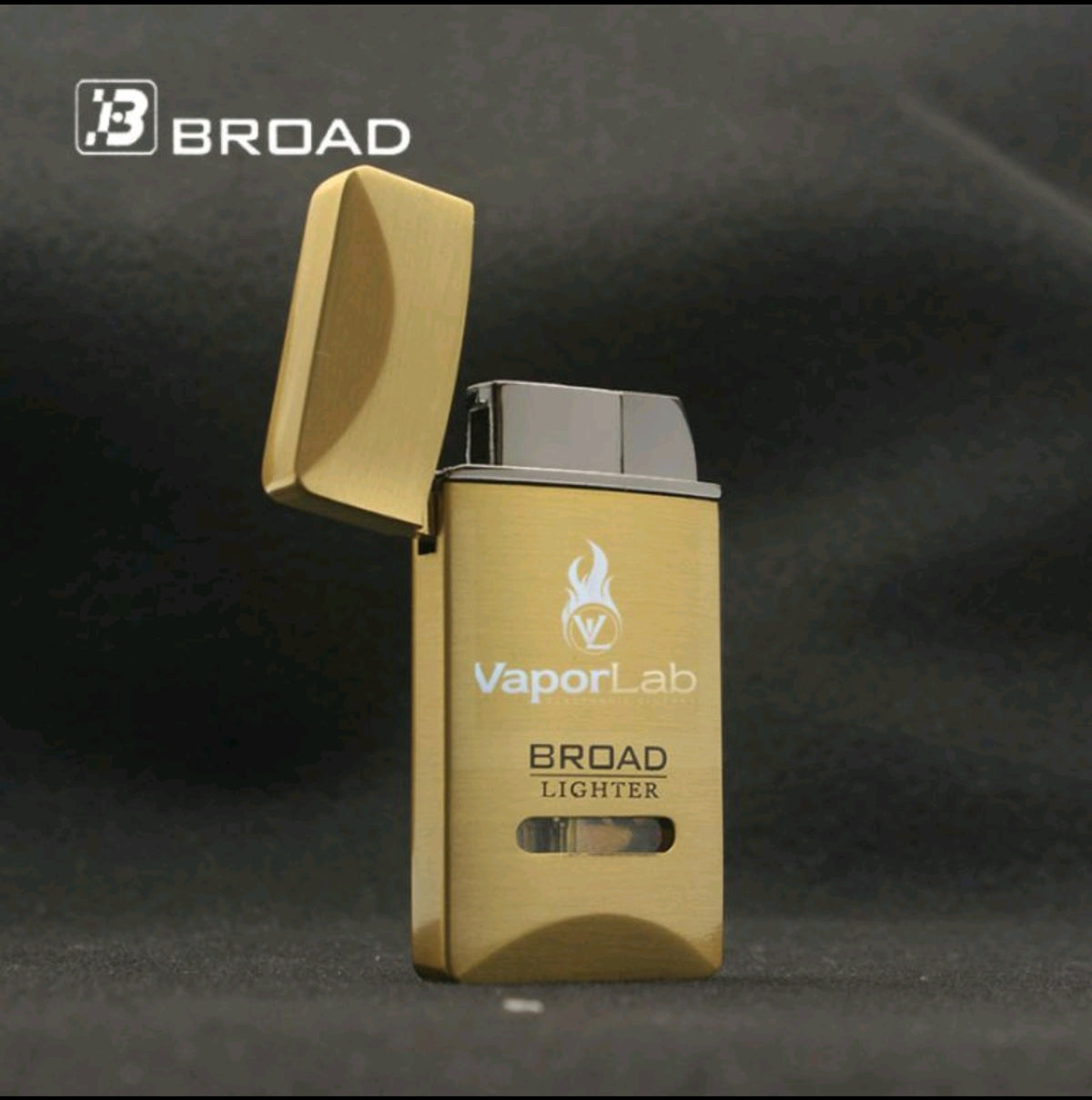 mancis korek api bara merah isi ulang gas BROAD jet torch refillable gas metal lighter BD226 dengan indikator kaca