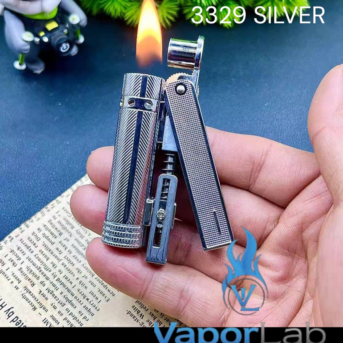 mancis korek api besi pakai roda sumbu minyak model jadul old fashion vintage classic retro metal oil kerosene lighter BOBANG