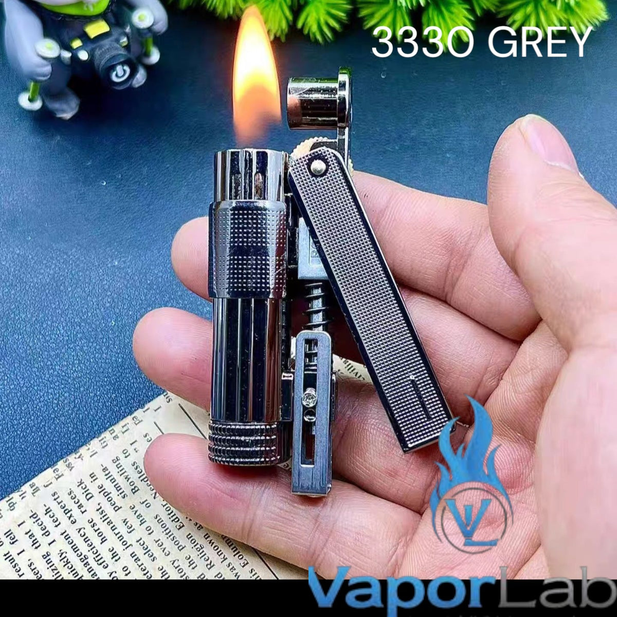 mancis korek api besi pakai roda sumbu minyak model jadul old fashion vintage classic retro metal oil kerosene lighter BOBANG