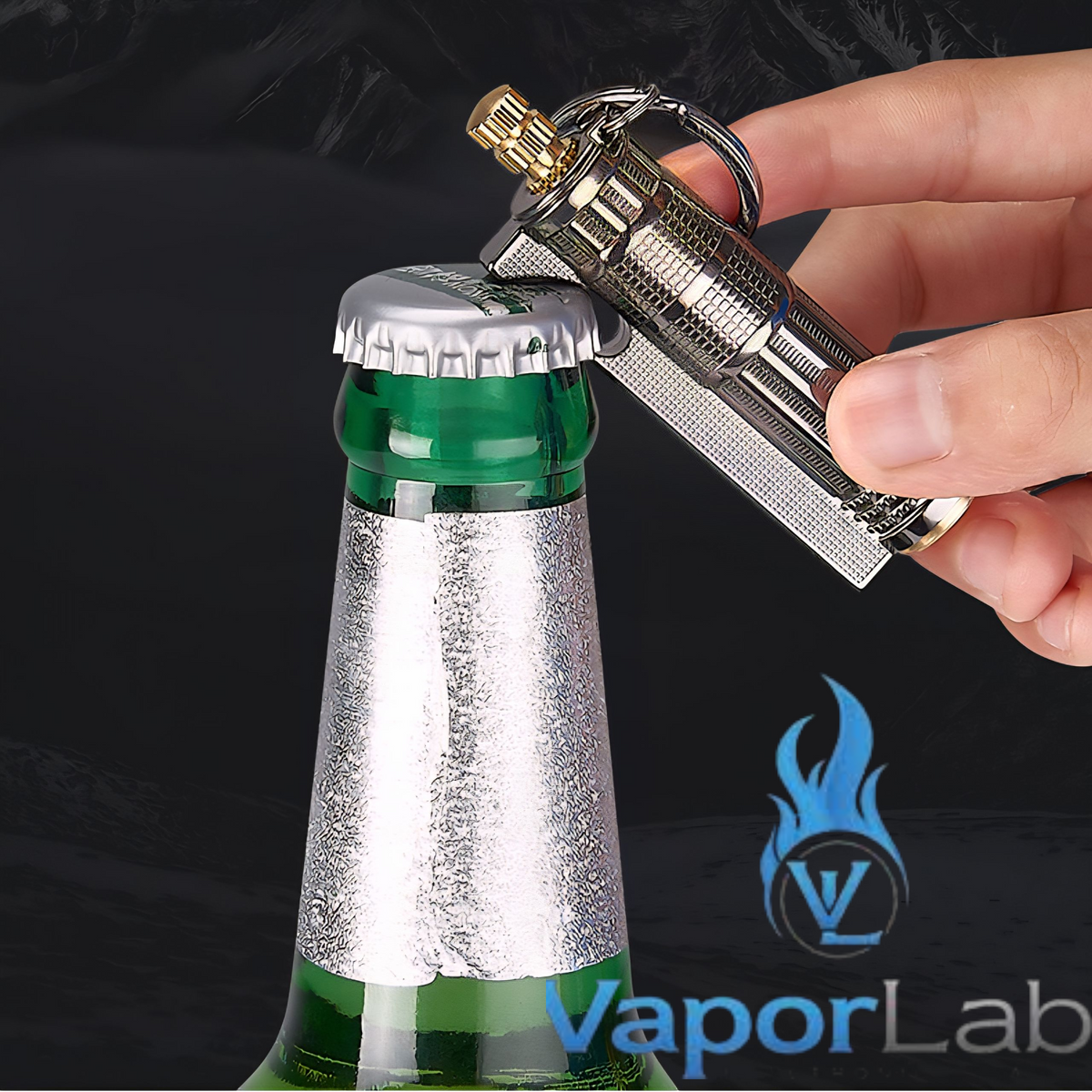 korek api klasik roda sumbu minyak gesek samping vintage kerosene oil lighter gantungan kunci BOBANG with giftbox