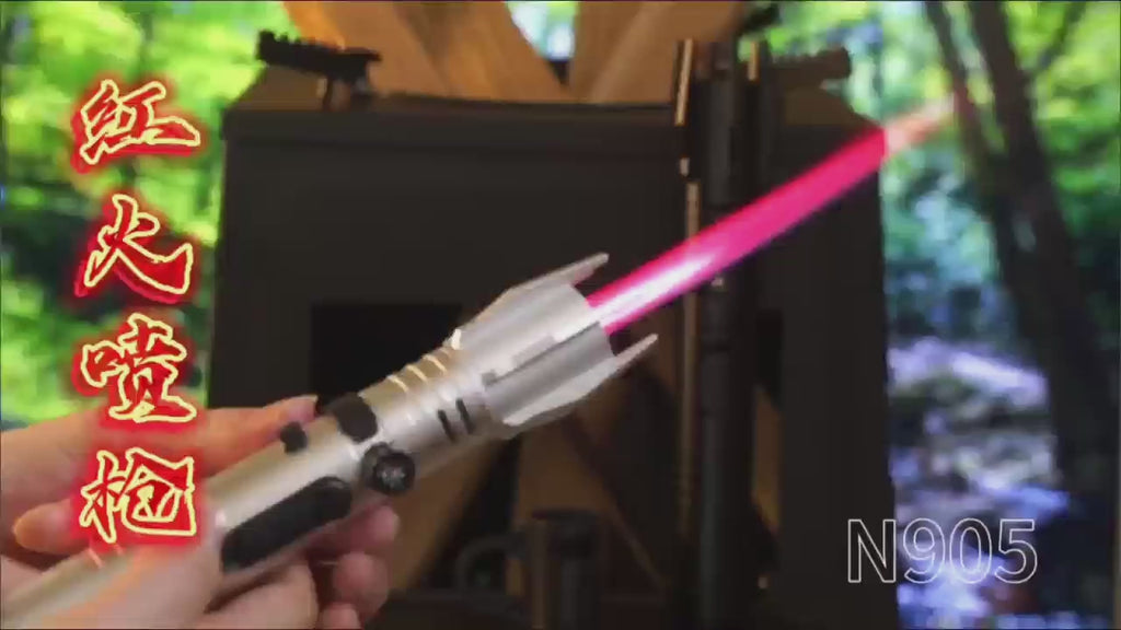 korek api obor bara las model light saber jet flame torch high temp welding outdoor refillable gas lighter powerful