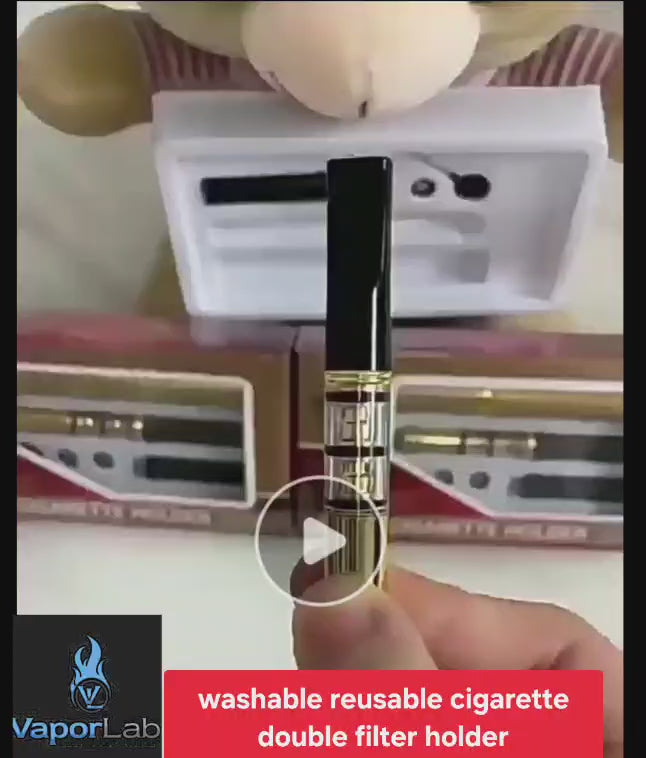 Filter penyaring zat bahaya di rokok bisa di cuci ulang reusable washable cigarette filter holder all size universal 2444 YAJUE 208