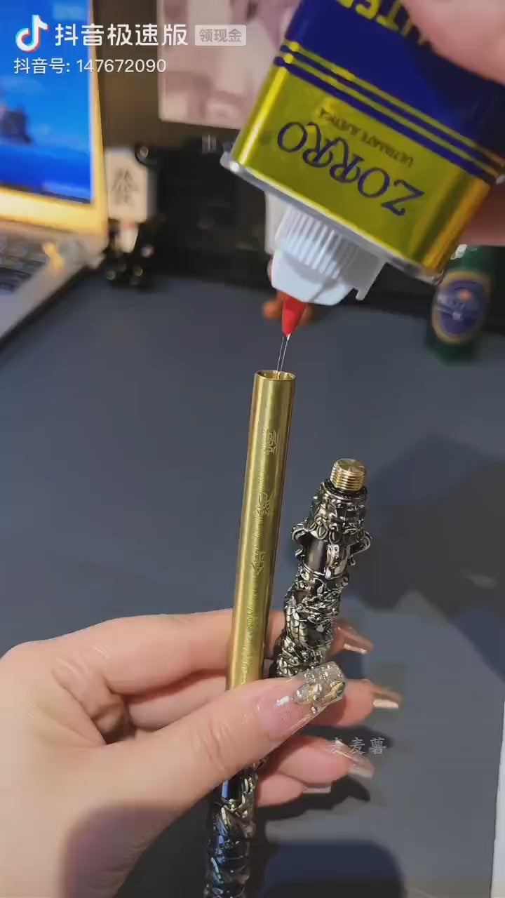 korek api pakai sumbu kapas isi minyak model tongkat black myth wukong stick nunchaku oil kerosene lighter giftbox unik 3156