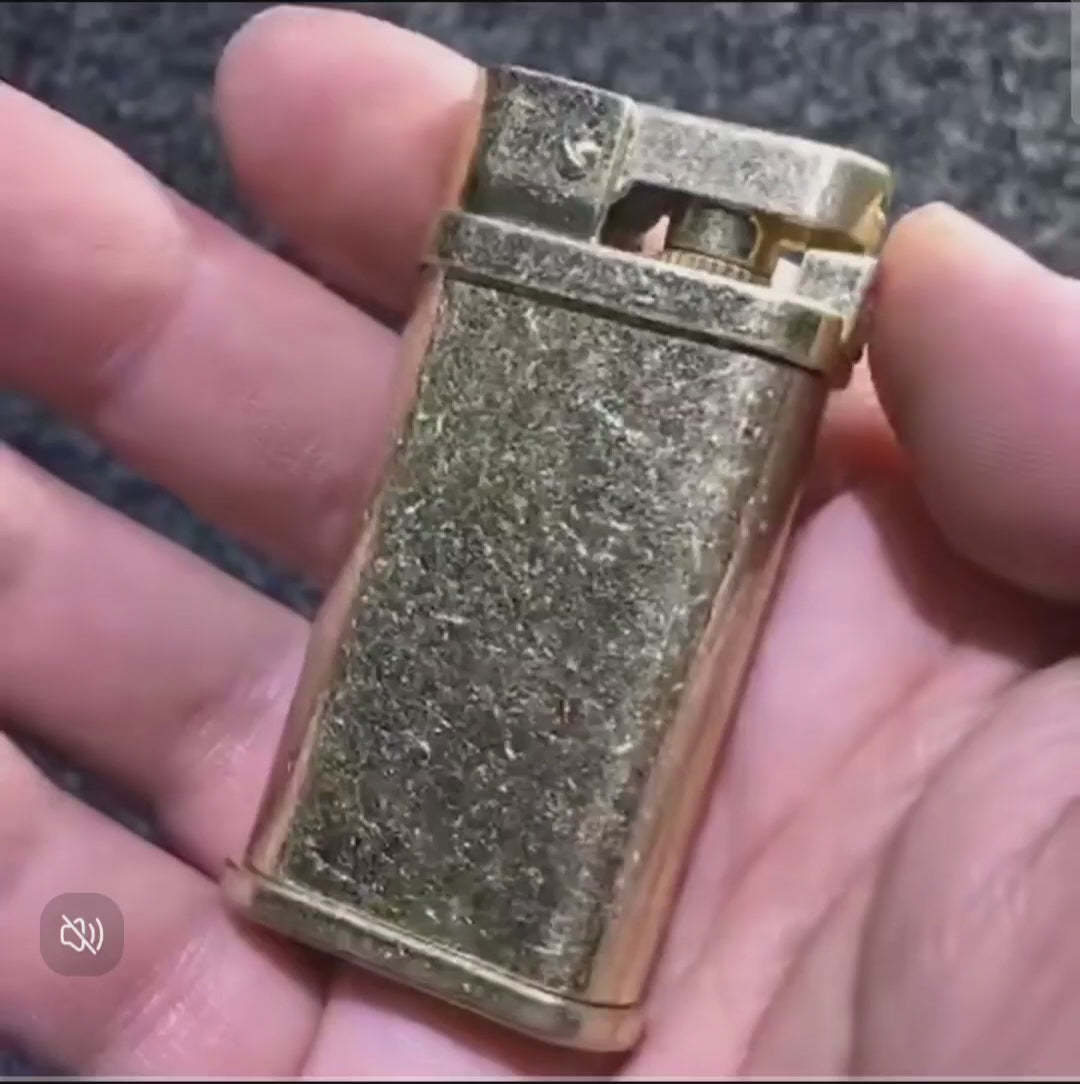 korek api classic pakai sumbu batu api isi minyak retro brass vintage oil lighter yubang 2836 with giftbox