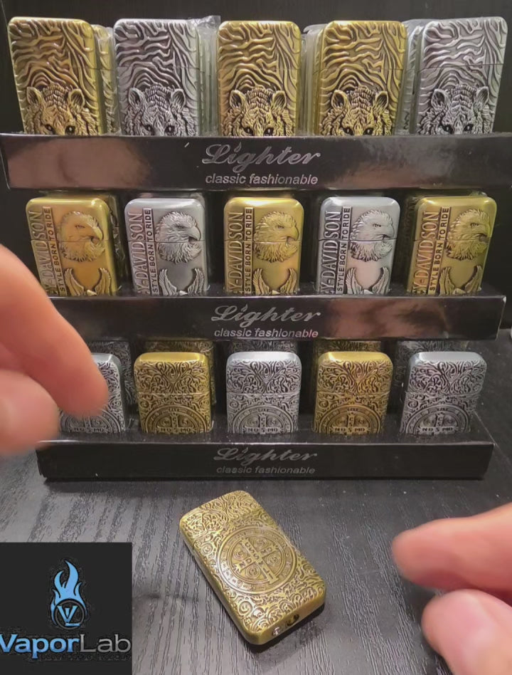korek api gas pakai roda batu classic lighter slim mini tipis motif ukiran hd macan constantine