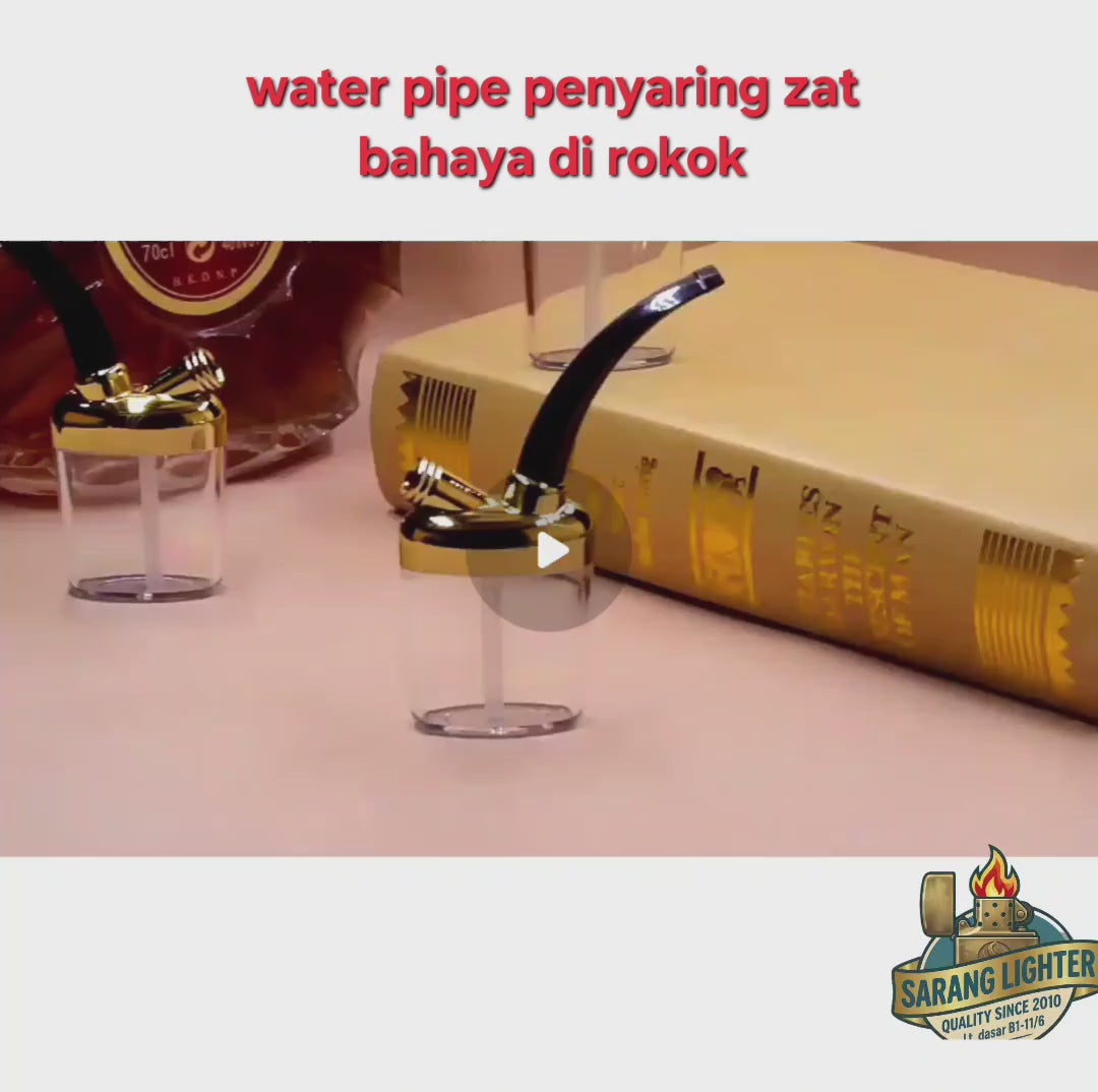 Water pipe mini pipa penyaring cigarette filter zat berbahaya di rokok clean smoking NZH218B