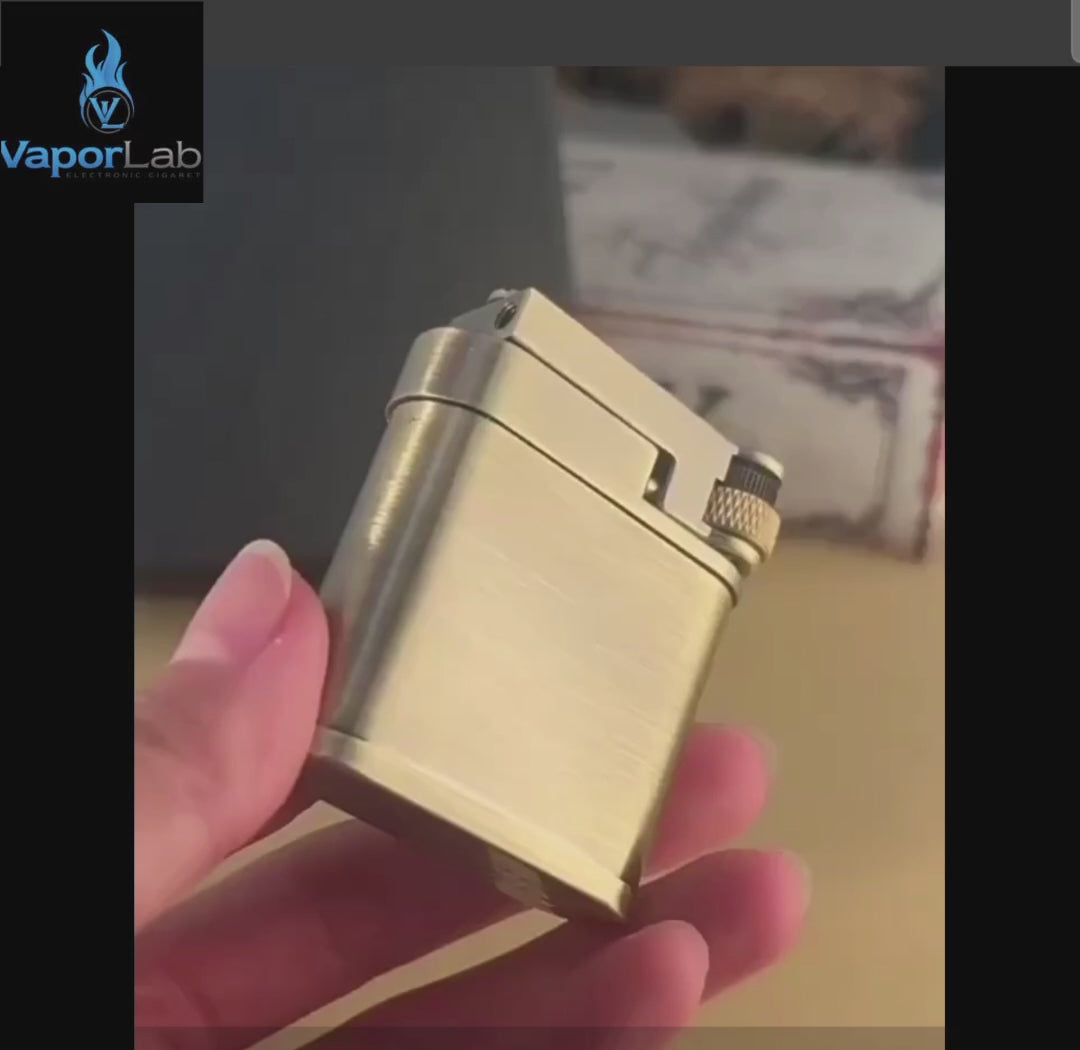 korek api classic sumbu kapas minyak vintage kerosene retro oil lighter original CHIEF 311 gift box full brass