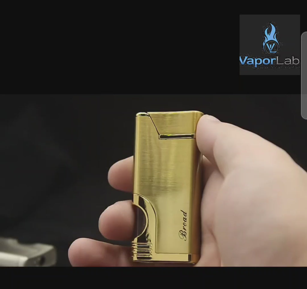 korek api bara las BROAD ada indikator gas refillable jet torch lighter