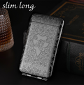 kotak tempat simpan rokok slim atau reguler size vintage metal cigarette case model peaky blinders retro metal design