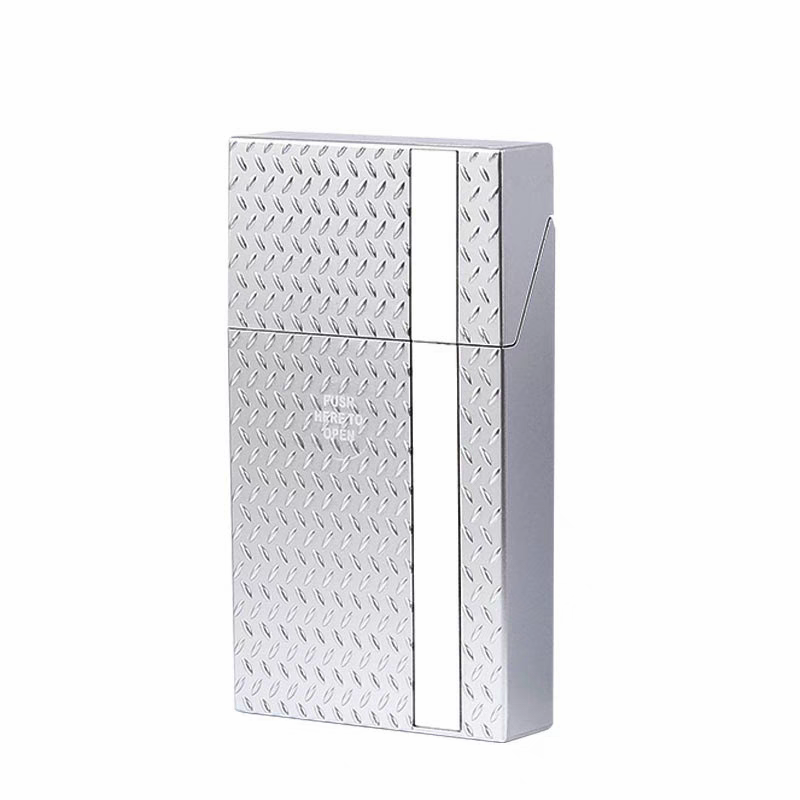 kotak tempat simpan rokok universal all size auto spring open cigarette case material plastik tebal exclusive