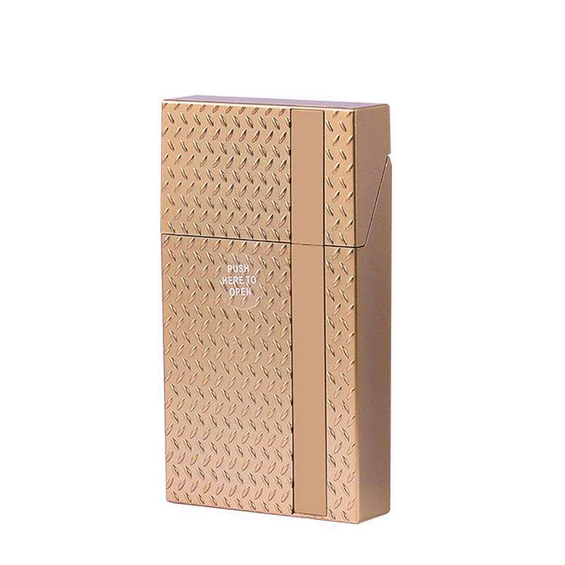 kotak tempat simpan rokok universal all size auto spring open cigarette case material plastik tebal exclusive