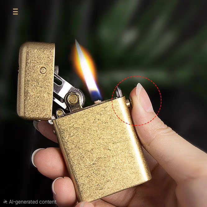 korek api classic zorro 581 pakai minyak sumbu batu vintage kerosene oil lighter full brass slim retro lighter