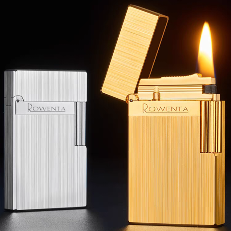 korek api pakai refill minyak sumbu classic roda ada denting ROWENTA original brass vintage classic oil kerosene lighter R10 with crisp sound
